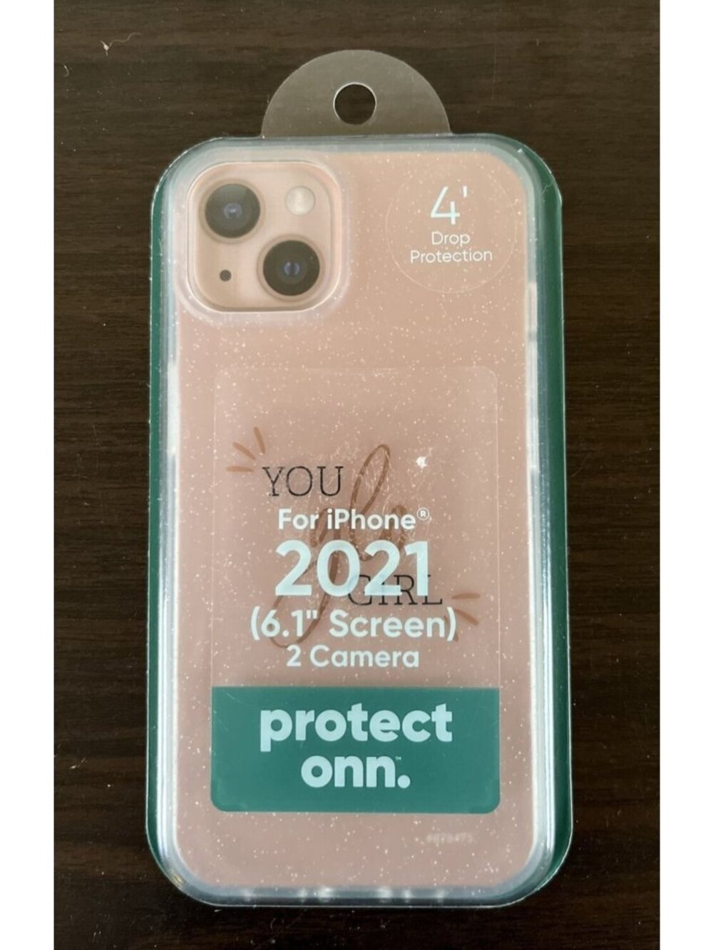 3 For $6 NIP onn You Glo Girl Phone Case for iPhone 13 Slim Gel 2021 6.1" Screen